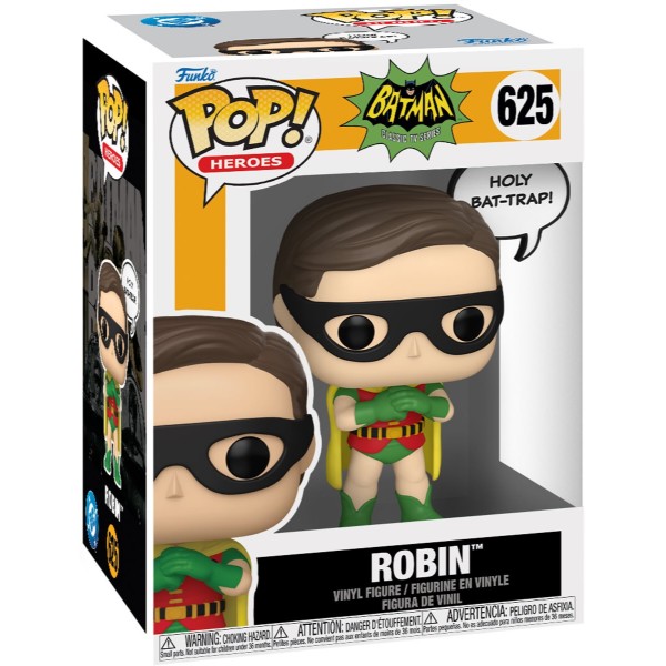 Фото - Колекційна фігурка FUNKO POP Sayings: Batman 66 S2 - Robin (889698924702)